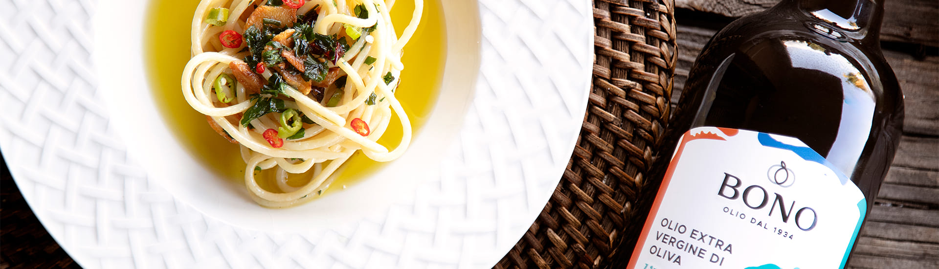 Spaghetti aglio, olio e peperoncino
